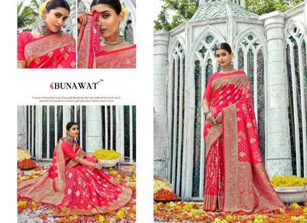 Bunawat Manbhari Heavy Banarasi Silk Saree Collection